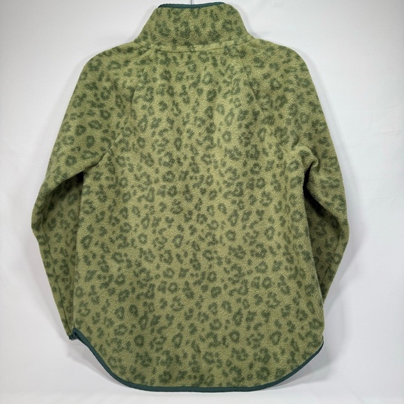 J Crew Women's Quilted Button-Neck Sherpa Tunic XS Fleece Pullover Comfy Warm - Picture 5 of 8